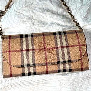 Burberry clutch/ cross body bag